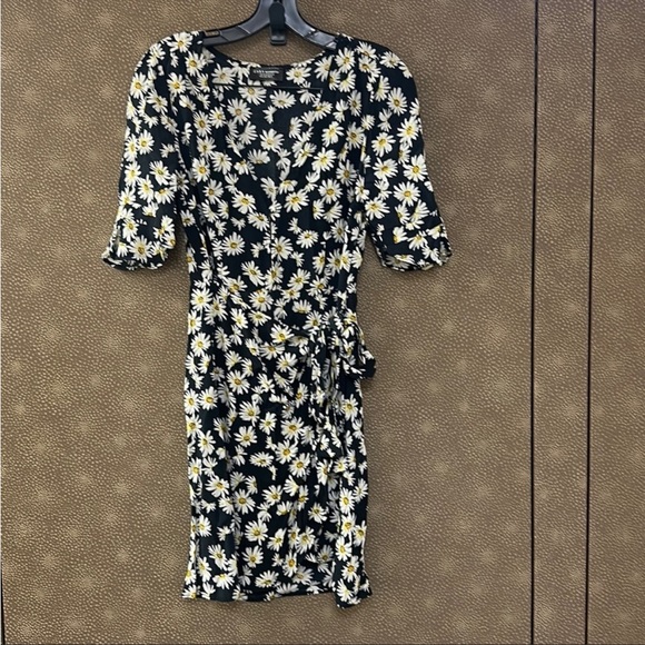 Zara Dresses Zara Daisy Wrap Dress Poshmark